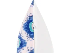 Set di 2 cuscini da esterno CERIANA Trama animale 45 x 45 cm Blu