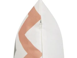 Set di 2 cuscini da esterno LAGARO Trama Chevron 45 x 45 cm Multicolore