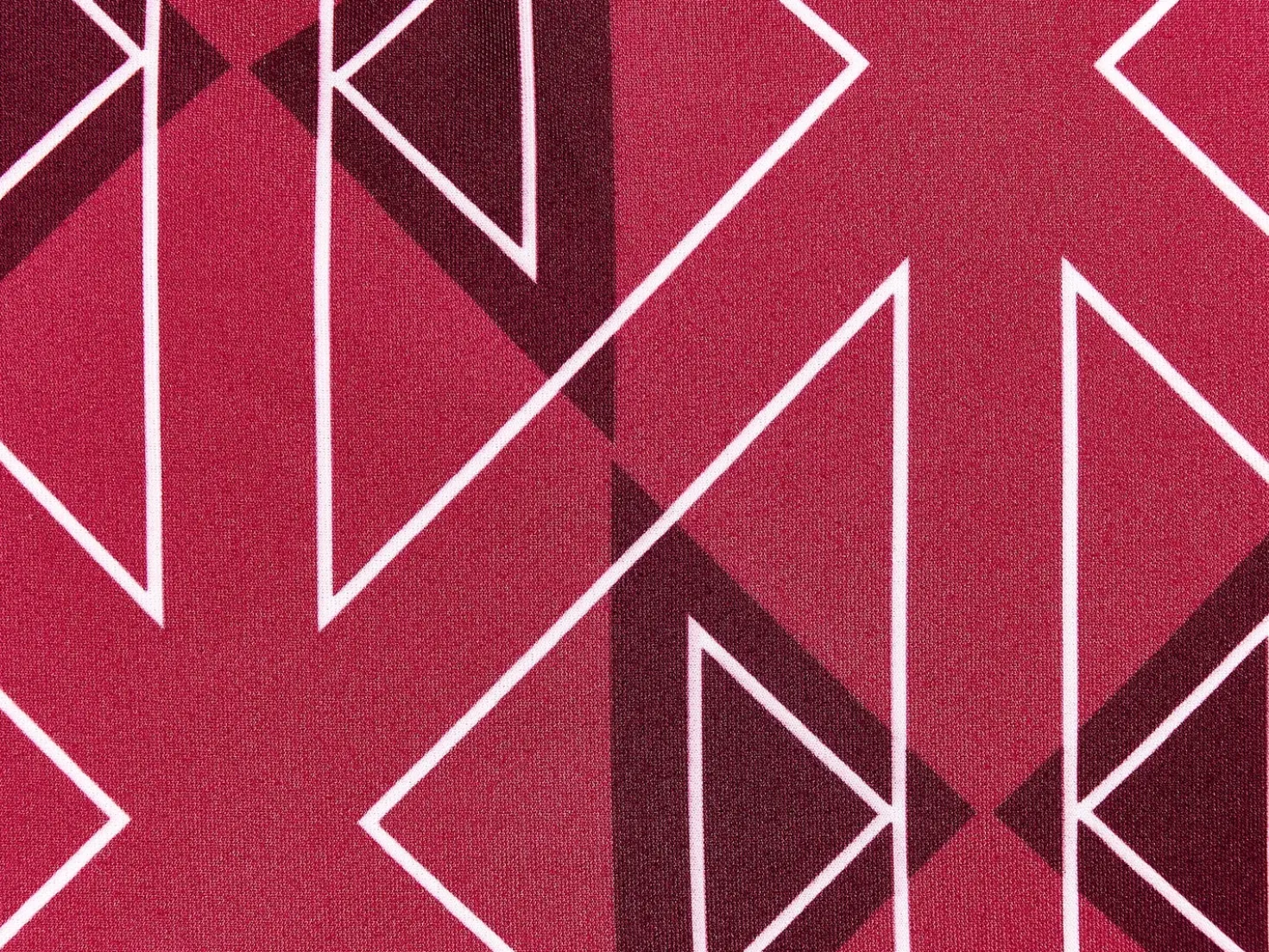 Set di 2 cuscini da esterno MEZZANO Trama geometrica 40 x 60 cm Fucsia
