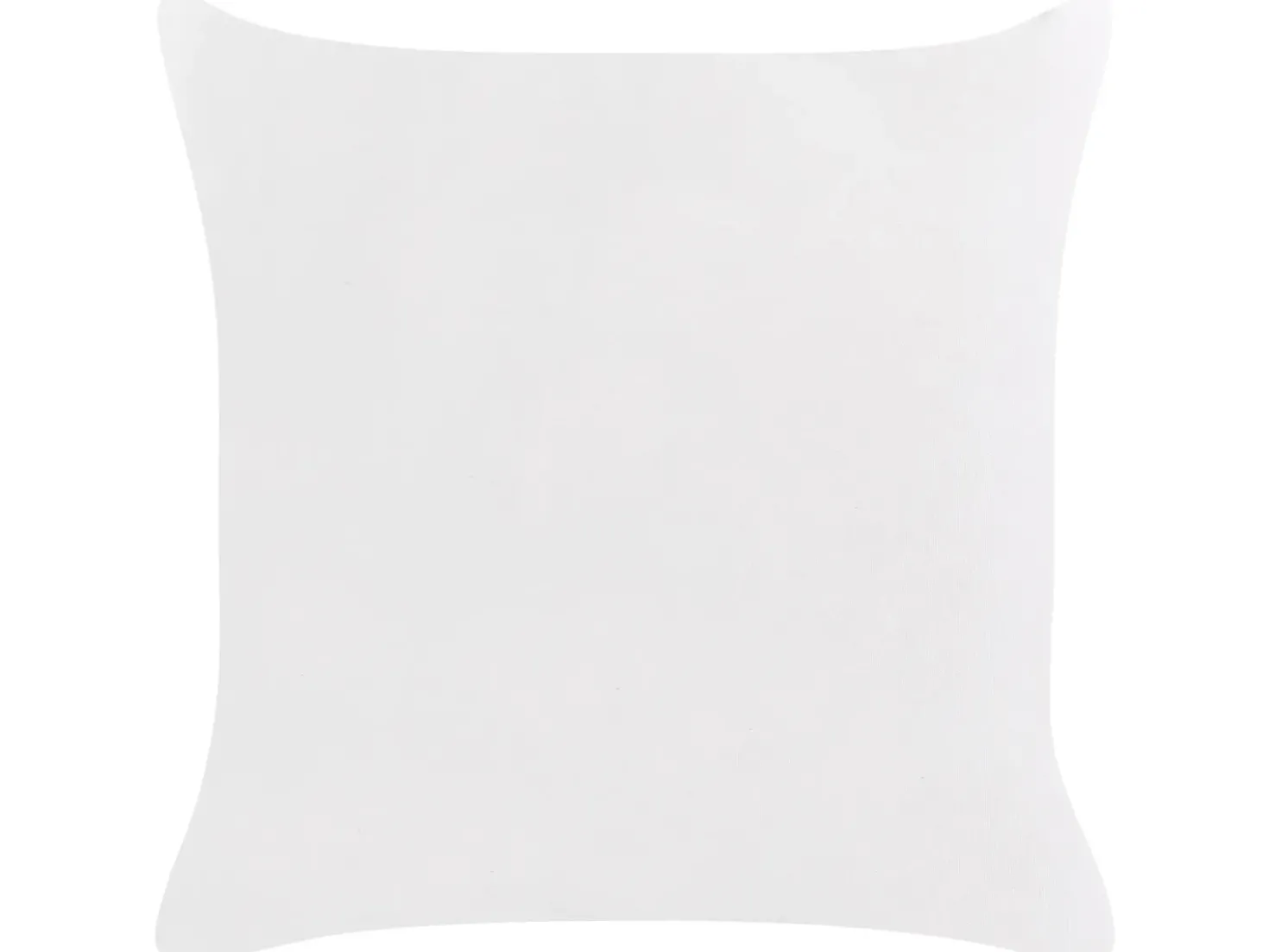 Set di 2 cuscini da esterno PIALPETTA Trama di piante 45 x 45 cm Arancione