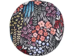 Set di 2 cuscini da esterno CASTELARO Trama floreale 40 x 40 cm Multicolore