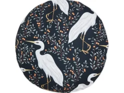 Set di 2 cuscini da esterno PIANAZZO Trama animale 40 x 40 cm Nero