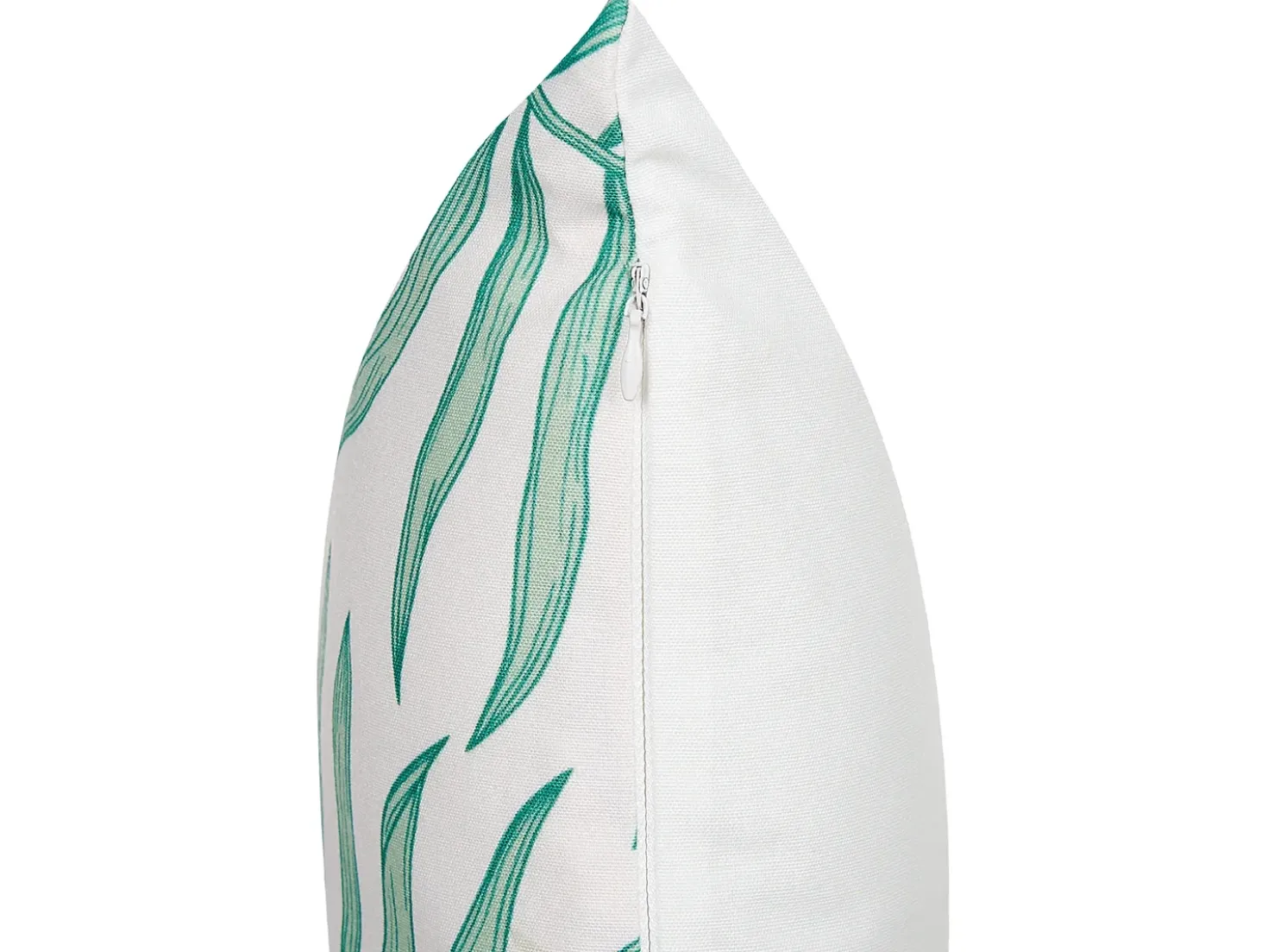 Set di 2 cuscini da esterno POGGIO Trama di piante 45 x 45 cm Verde