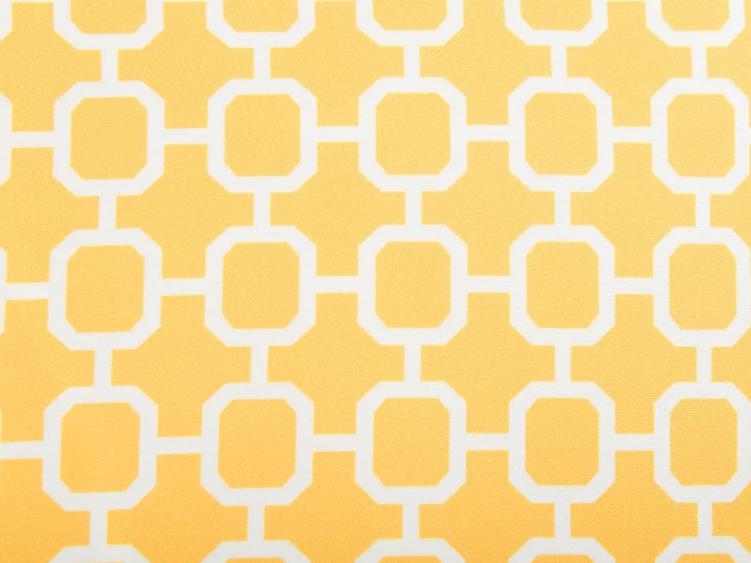 Set di 2 cuscini da esterno ASTAKOS Trama geometrica 40 x 40 cm Giallo