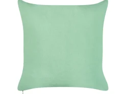 Set di 2 cuscini da esterno FLYLEAF Trama di piante 45 x 45 cm Verde