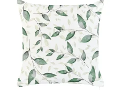 Set di 2 cuscini da esterno FLYLEAF Trama di piante 45 x 45 cm Verde