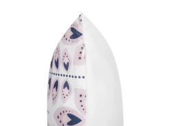 Set di 2 cuscini da esterno TORRETTA Trama di piante 45 x 45 cm Bianco sporco