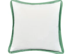 Set di 2 cuscini da esterno MEADOW Trama di piante 45 x 45 cm Verde