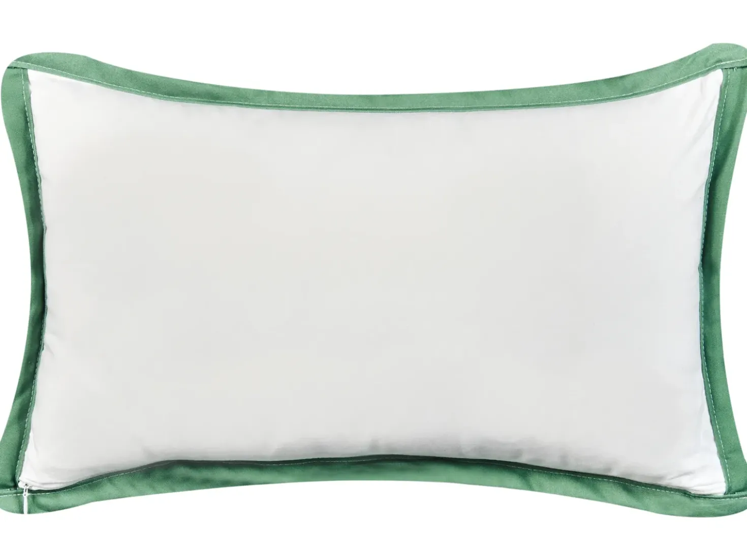 Set di 2 cuscini da esterno MEADOW Trama di piante 30 x 50 cm Verde