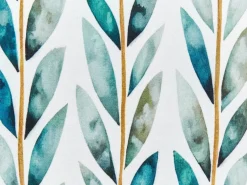 Set di 2 cuscini da esterno LOANO Trama di piante 40 x 60 cm Verde