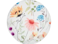 Set di 2 cuscini da esterno MONESI Trama floreale 40 x 40 cm Multicolore