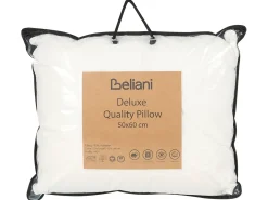 Set di 2 cuscini da letto TRIGLAV Alto Poliestere 50 x 60 cm Bianco