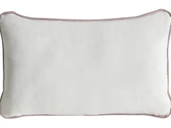 Set di 3 cuscini decorativi PENTACE Cotone 30 x 50 cm 45 x 45 cm Rosa Tinta unita