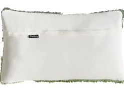 Set di 3 cuscini decorativi ALSTONIA Cotone 30 x 50 cm 45 x 45 cm Verde Trama astratta