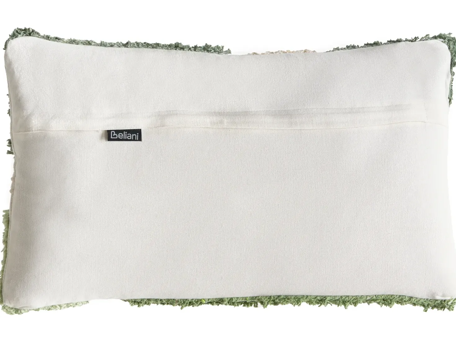 Set di 3 cuscini decorativi ALSTONIA Cotone 30 x 50 cm 45 x 45 cm Verde Trama astratta