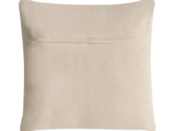 Set di 3 cuscini decorativi MERBAU Cotone 45 x 45 cm Nero/Beige Trama astratta