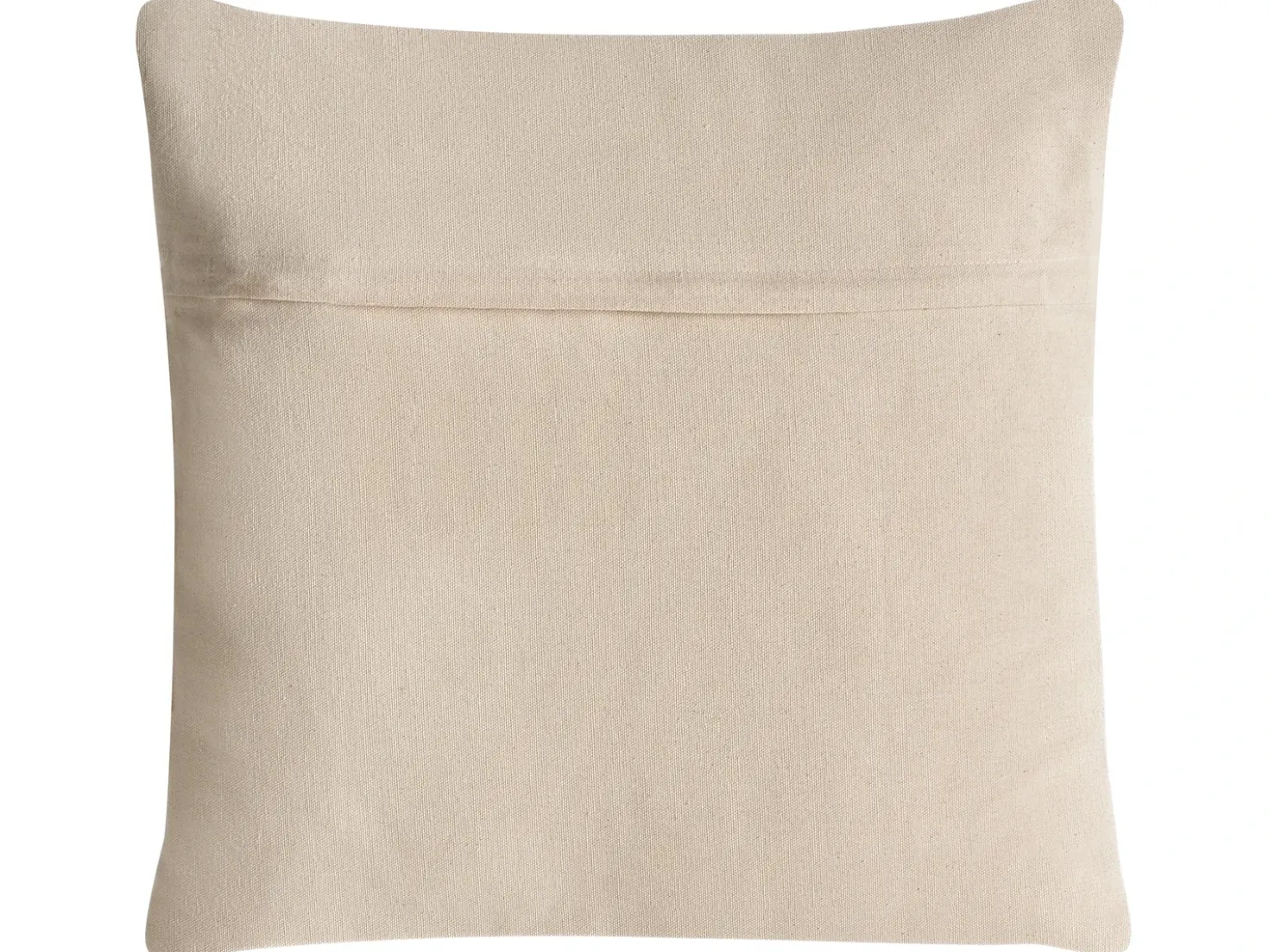 Set di 3 cuscini decorativi MERBAU Cotone 45 x 45 cm Nero/Beige Trama astratta
