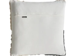 Set di 3 cuscini decorativi ALSTONIA Cotone 30 x 50 cm 45 x 45 cm Nero Trama astratta
