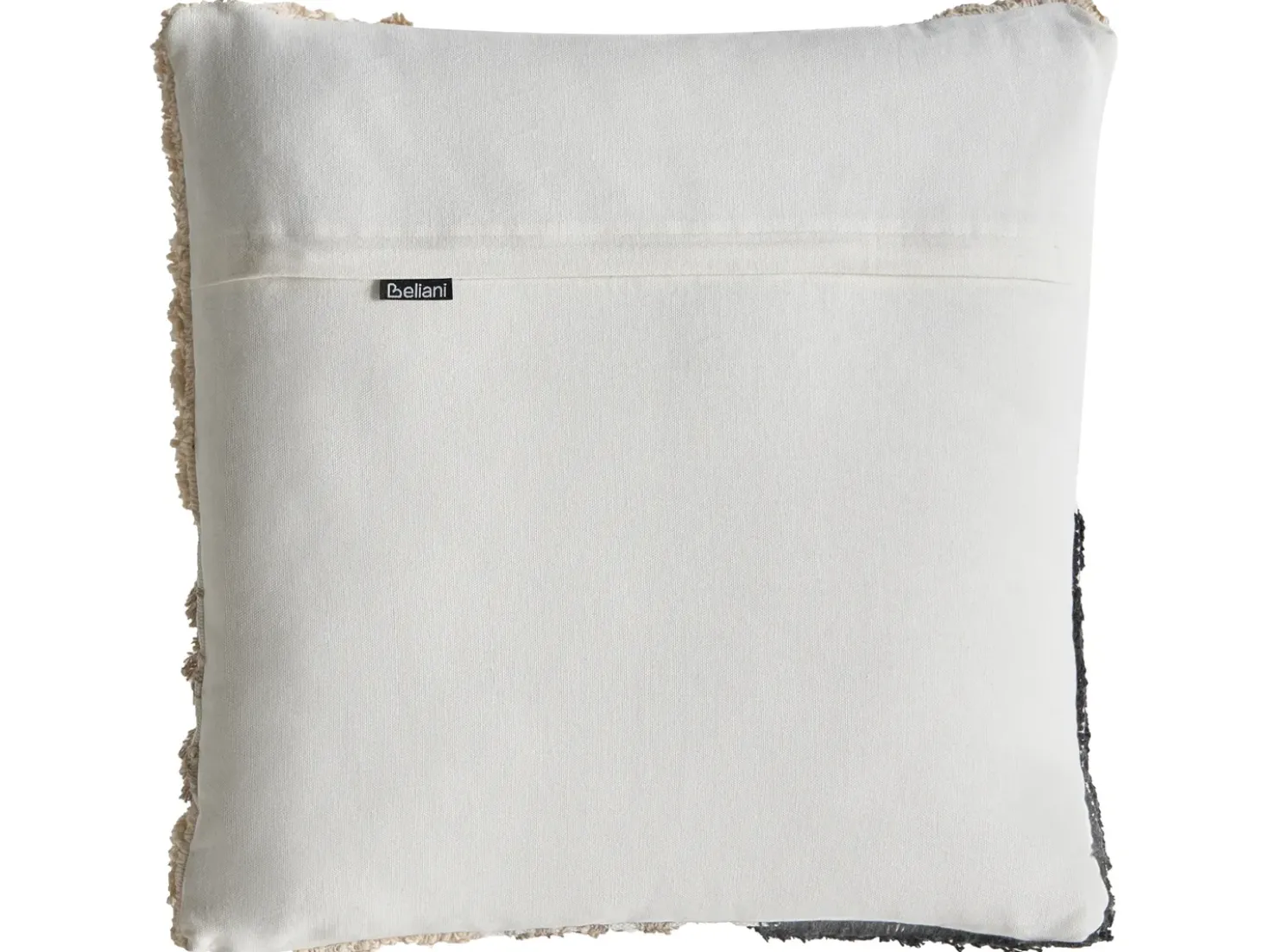 Set di 3 cuscini decorativi ALSTONIA Cotone 30 x 50 cm 45 x 45 cm Nero Trama astratta