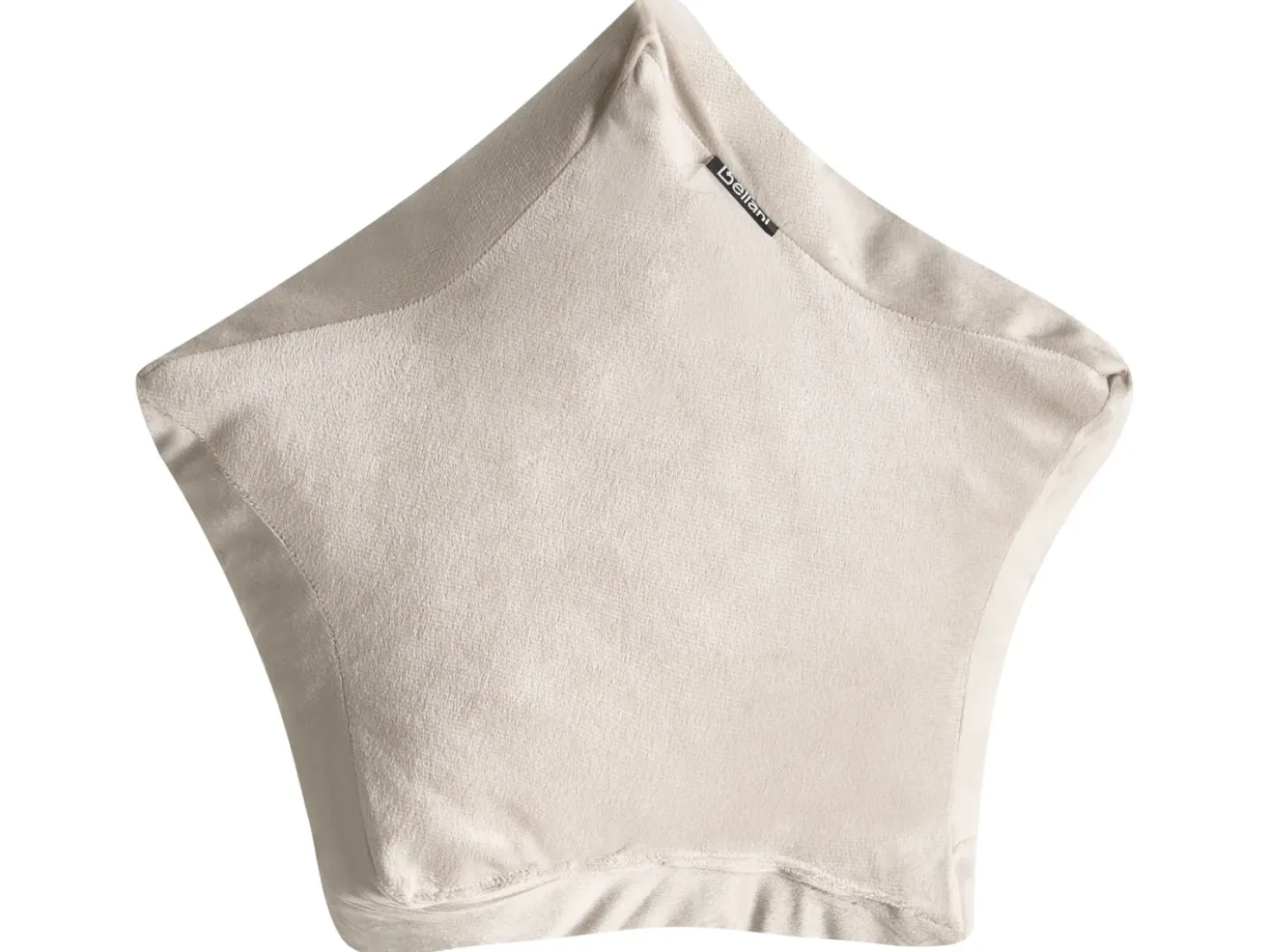 Set di 3 cuscini decorativi JOLLYTRIO Velluto 35 x 70 cm 40 x 60 cm 40 x 40 cm Beige chiaro Modello natalizio