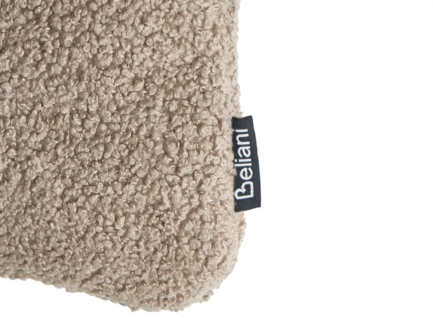 Set di 3 cuscini decorativi WINTERLAND Bouclé 30 x 35 cm 45 x 25 cm Tortora Modello natalizio