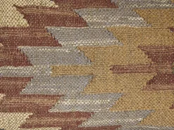 Set di 2 cuscini DEEPOR Iuta 45 x 45 cm Multicolore Trama orientale