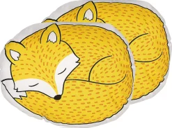 Set di 2 cuscini DHANBAD Cotone 50 x 40 cm Giallo Volpe