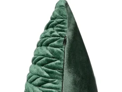 Set di 2 cuscini ECLIPTA 45 x 45 cm Verde Tinta unita