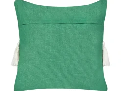 Set di 2 cuscini ELETTARIA Cotone 45 x 45 cm Verde Modello natalizio