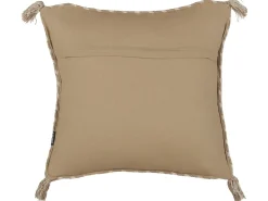 Set di 2 cuscini ERIGERON Iuta 45 x 45 cm Beige Tinta unita