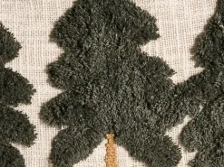 Set di 2 cuscini FAGRAEA Cotone 30 x 50 cm Beige chiaro Modello natalizio