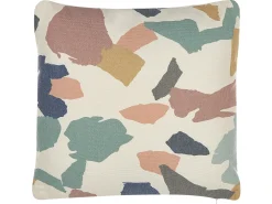 Set di 2 cuscini FOTHERGILLA 45 x 45 cm Multicolore Trama astratta