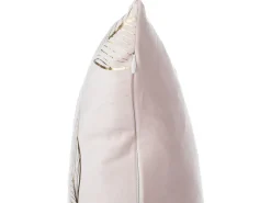 Set di 2 cuscini FREESIA Velluto 45 x 45 cm Rosa Trama di piante