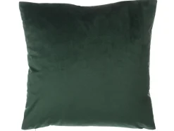 Set di 2 cuscini FREESIA Velluto 45 x 45 cm Verde scuro Trama di piante