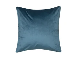 Set di 2 cuscini GARDENIA Velluto 45 x 45 cm Blu Trama astratta