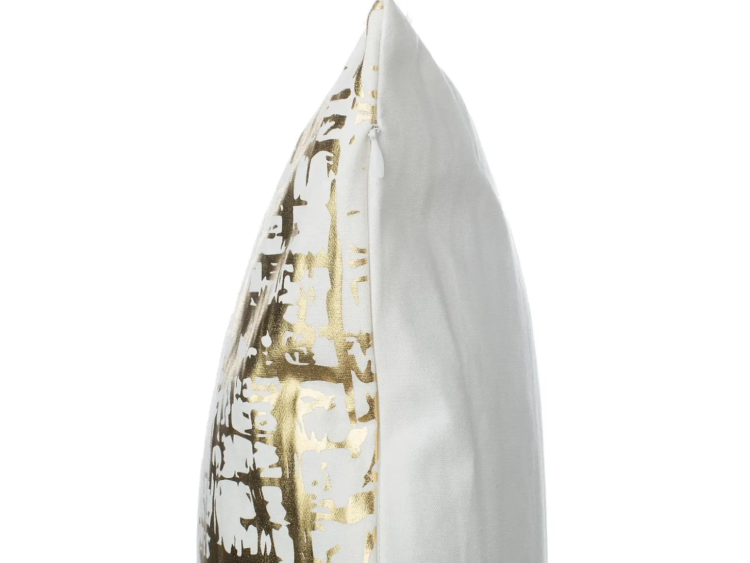 Set di 2 cuscini GARDENIA Cotone 45 x 45 cm Oro Trama astratta