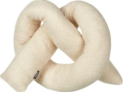 Set di 2 cuscini GLADIOLUS Bouclé 172 x 14 cm Beige Tinta unita