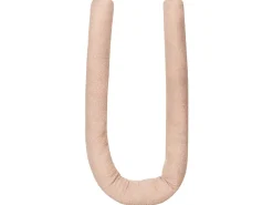 Set di 2 cuscini GLADIOLUS Bouclé 172 x 14 cm Rosa Tinta unita