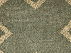 Set di 2 cuscini GOPI Iuta 30 x 50 cm Verde Trama orientale