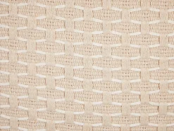 Set di 2 cuscini HAKONE 45 x 25 cm Beige chiaro Trama geometrica