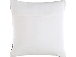 Set di 2 cuscini HAZRO Cotone 45 x 45 cm Nero Trama geometrica