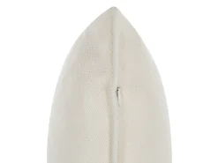 Set di 2 cuscini HELIOTROPE 45 x 45 cm Bianco Tinta unita