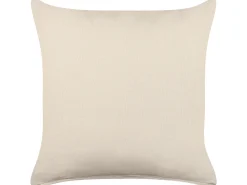 Set di 2 cuscini HOWEA Cotone 45 x 45 cm Beige Trama geometrica