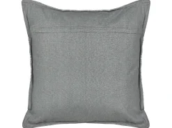 Set di 2 cuscini HOYA Cotone 45 x 45 cm Grigio Trama geometrica