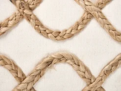 Set di 2 cuscini INCANA Cotone 30 x 50 cm Beige Trama geometrica