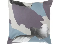 Set di 2 cuscini IXIA Cotone 45 x 45 cm Viola Trama astratta