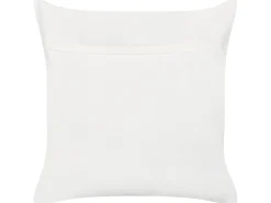 Set di 2 cuscini JATROPHA Cotone 45 x 45 cm Rosa Trama floreale