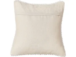 Set di 2 cuscini JOARA Cotone 45 x 45 cm Beige chiaro Tinta unita