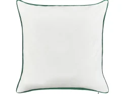 Set di 2 cuscini JOYCANDY Cotone 45 x 45 cm Bianco Modello natalizio