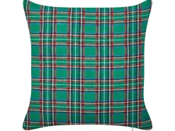 Set di 2 cuscini JOYCANDY 45 x 45 cm Verde Modello natalizio